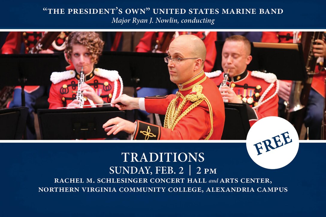 Marine Band Concert: Feb. 2, 2020