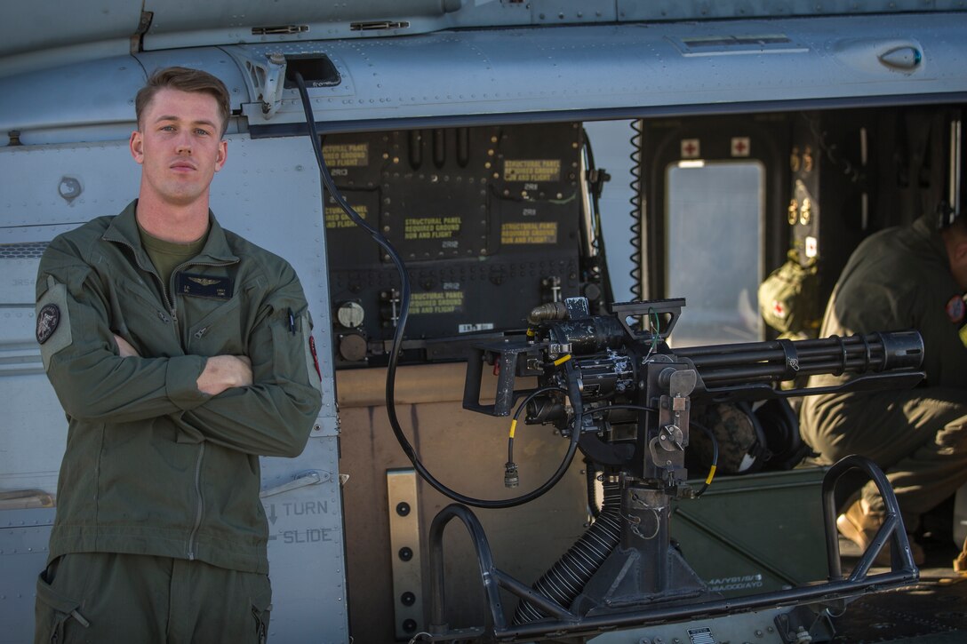 U.S. Marines with Marine Test and Evaluation Squadron One (VMX-1) conduct a live fire training exercise with the AH-1Z Cobra and F-35B Lightning II in Yuma, Ariz., Nov. 26, 2019.