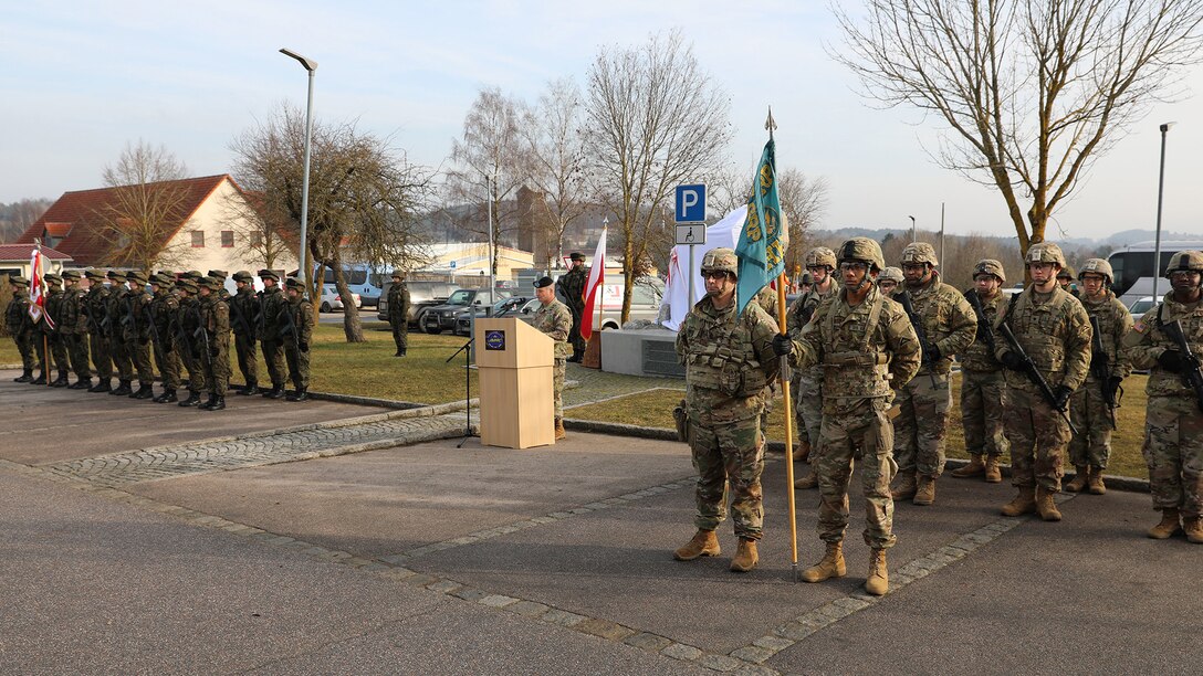 Hohenfels Hosts Polish Monument Rededication Ceremony during Combined Resolve XIII