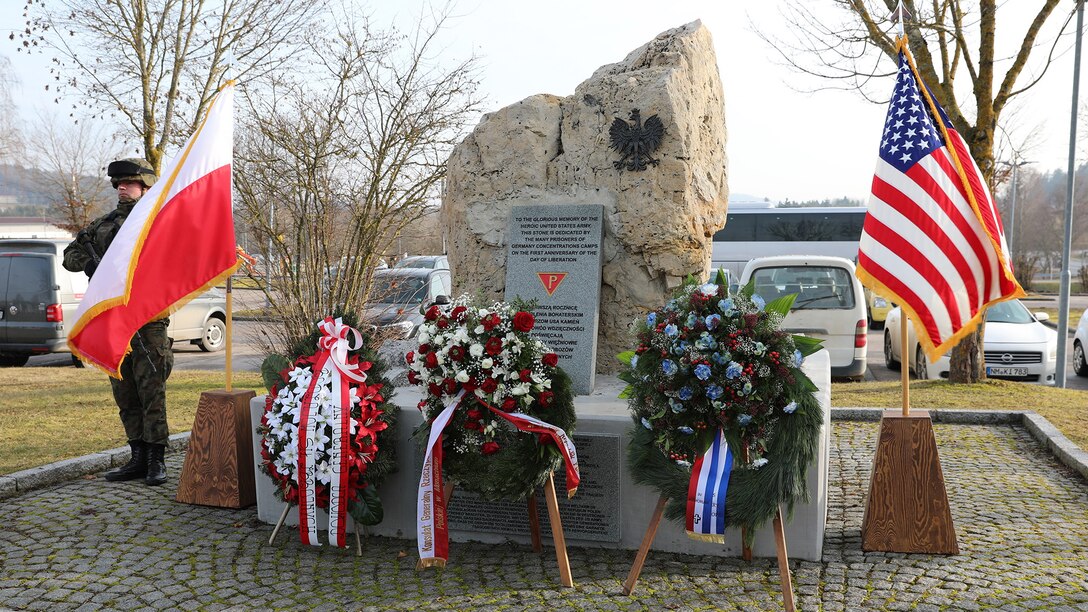 Hohenfels Hosts Polish Monument Rededication Ceremony during Combined Resolve XIII