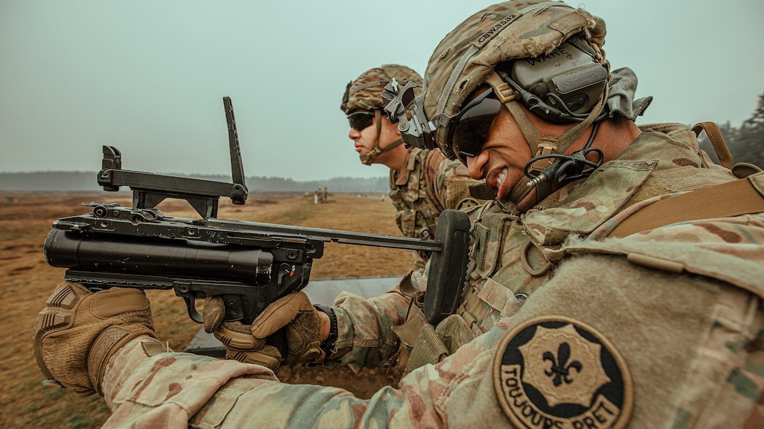 2nd Cavalry Regiment weapons qualification at eFP Battle Group Poland