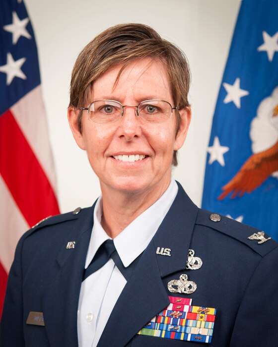 Colonel Gretchen Wiltse is the commander of the 434th Mission Support Group, Grissom Air Reserve Base, Indiana. She is responsible for supporting the mission of the largest KC-135R Stratotanker unit in the Air Force Reserve Command through a variety of functions. (U.S. Air Force photo/Master Sgt. Ben Mota)