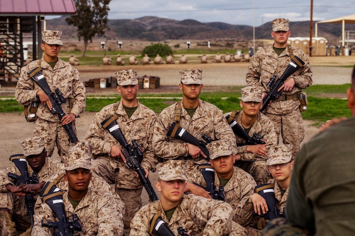 Recruits With Bravo Company 1st Recruit Training Battalion Receive A   200119 M CI134 001.JPG