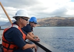 Feature: Coast Guard Cutter Walnut Conducts Maintaining Hawaii's Aids to Navigation Patrol off Hawaii
