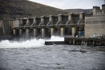 Spillway at Lower Granite Dam.