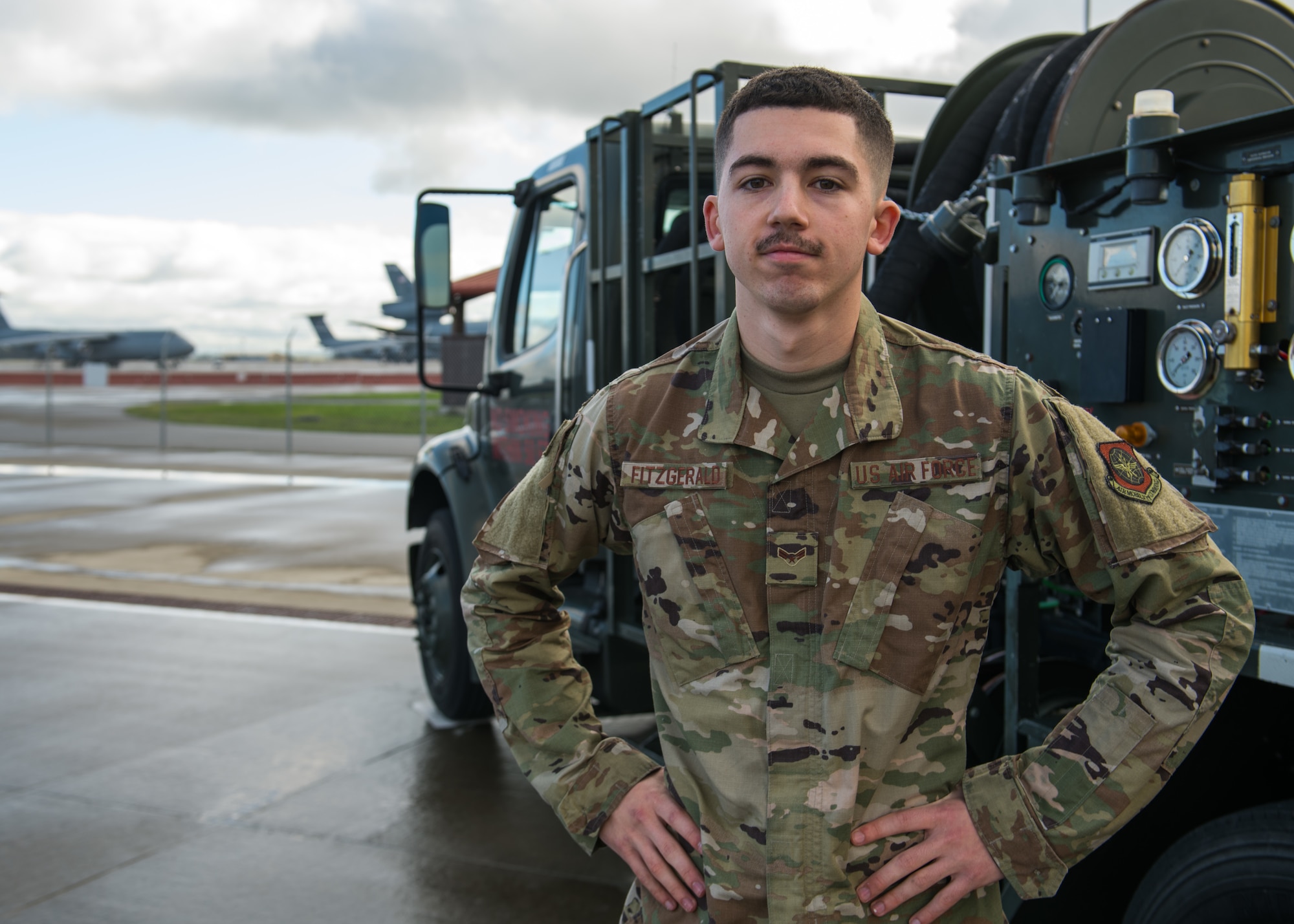 Photo of Airman 1st Class Jeremy Fitzgerald.