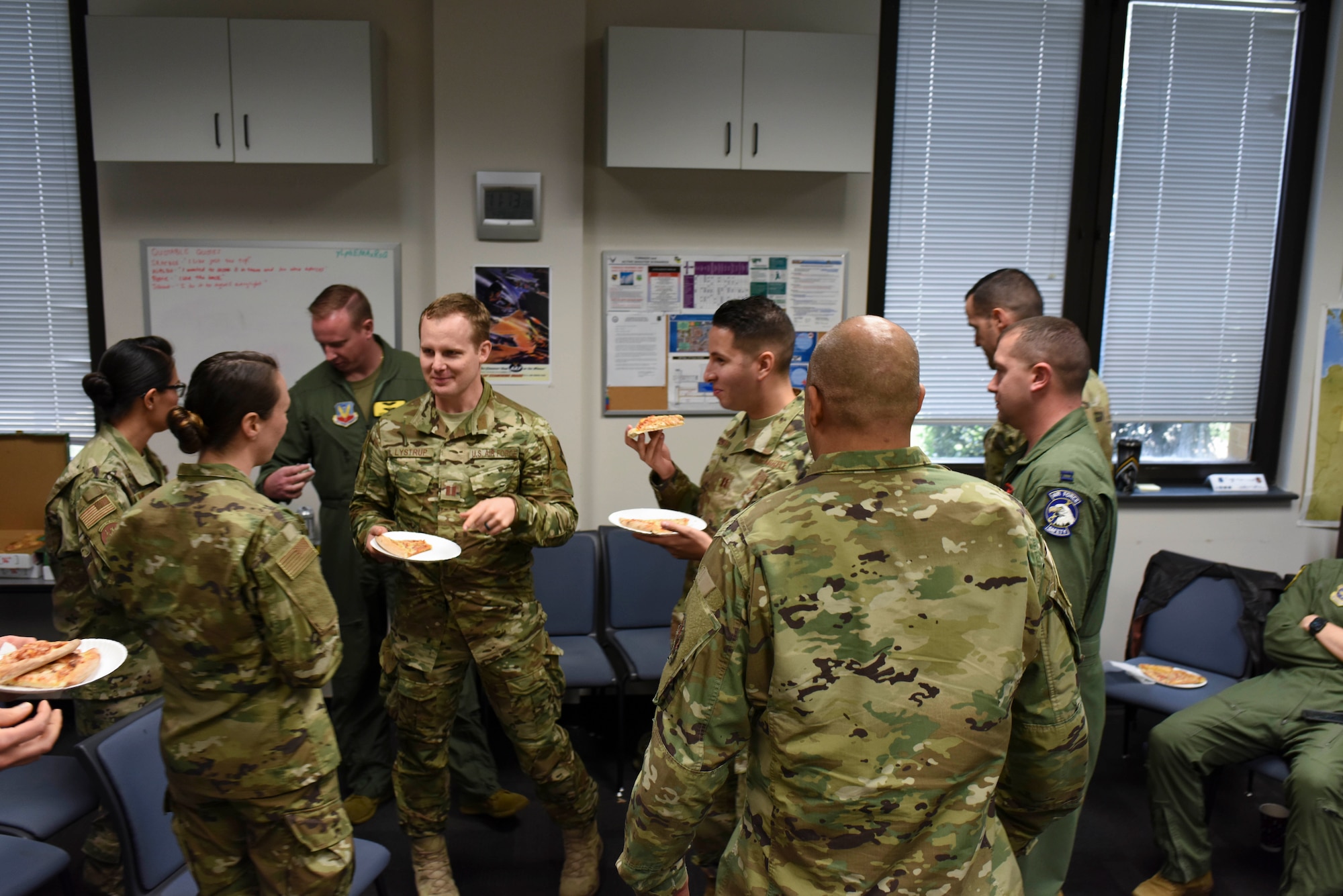 Senior NCOs and captains from Air University’s Senior Non-Commissioned Officer Academy and Squadron Officer School, respectively, meet and discuss leadership, ideals, expectations and more during a cross-school training day Jan. 29, 2020, at Maxwell Air Force Base, Alabama. Throughout the day the more-than 270 senior NCOs and 698 captains asked and answered one another’s questions to better understand the decision making and action taking processes of the other.