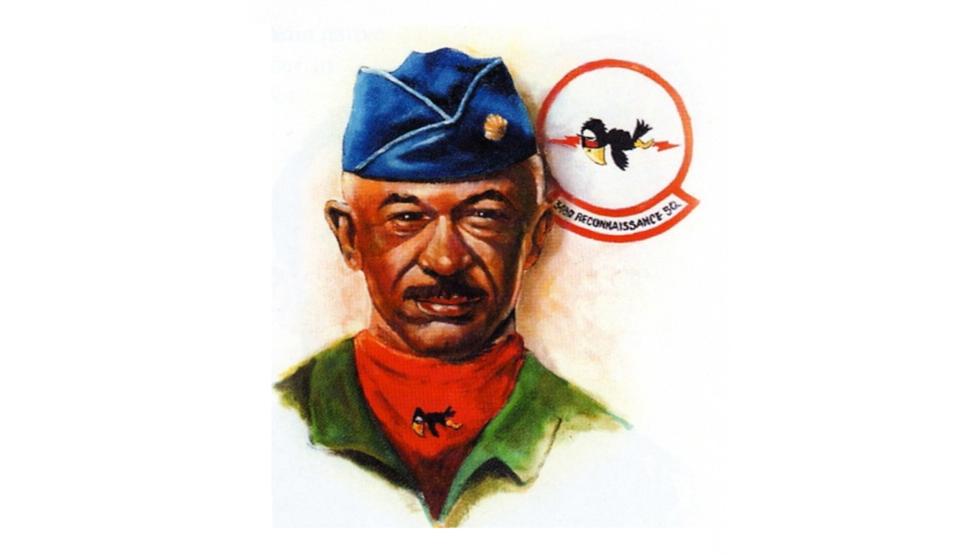 Graphic photo of Lt. Col. Harrison Tull