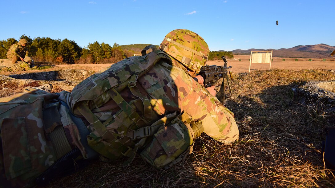 173rd Airborne Brigade: Lipizzaner VI live fire