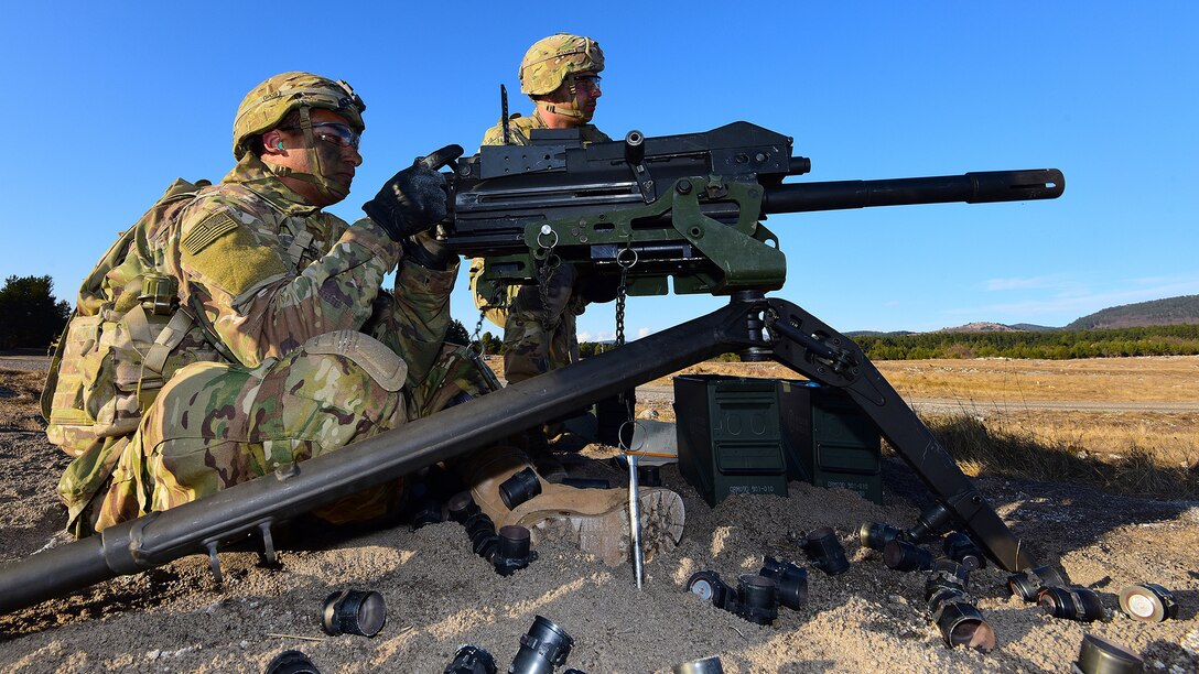 173rd Airborne Brigade: Lipizzaner VI live fire