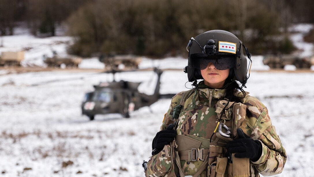 Combined Resolve MEDEVAC training