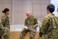 Chief of Army Reserve engages with Fort Bliss Mobilization Brigade