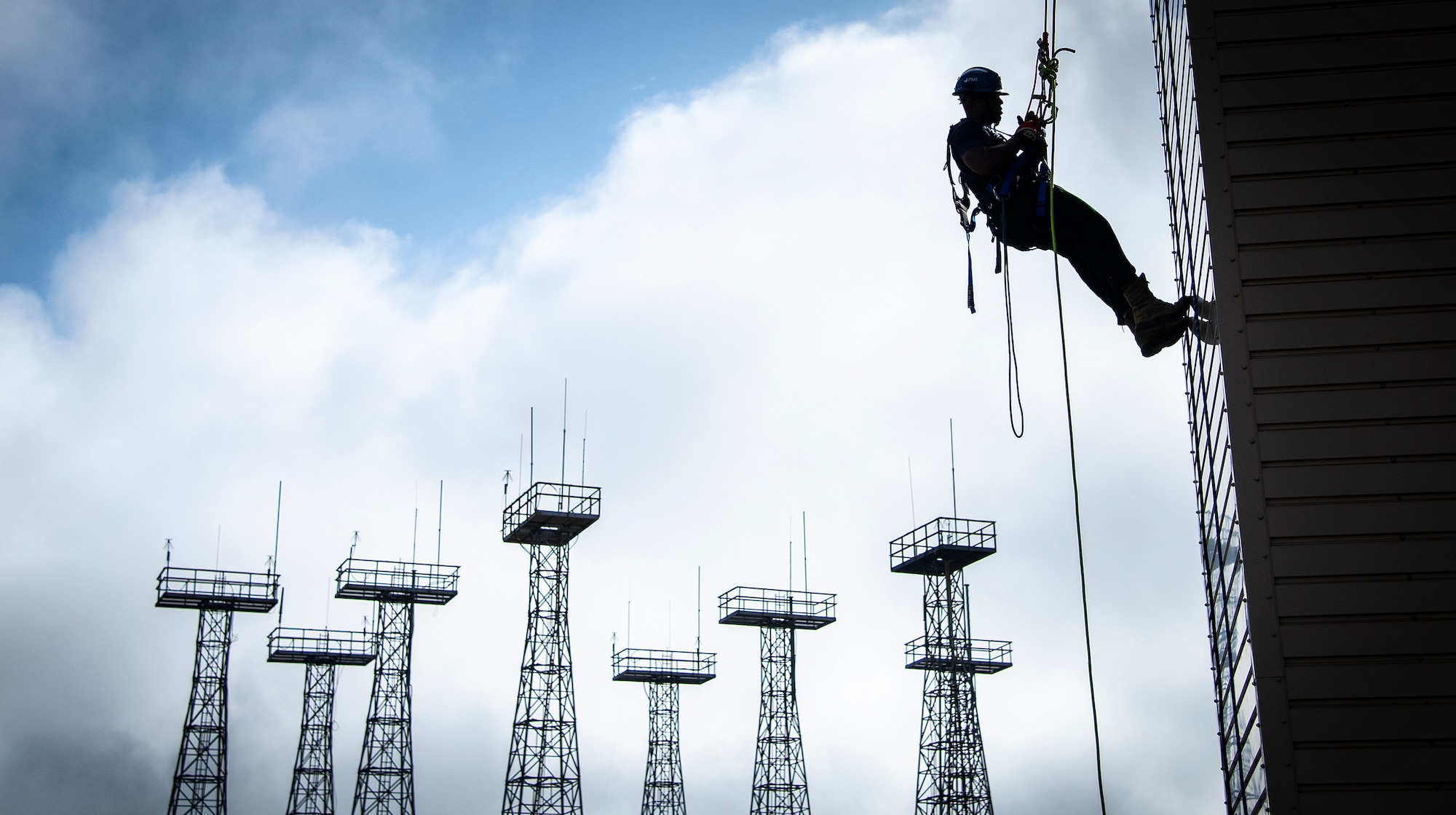 On the ropes:  firefighters complete advanced rescue course