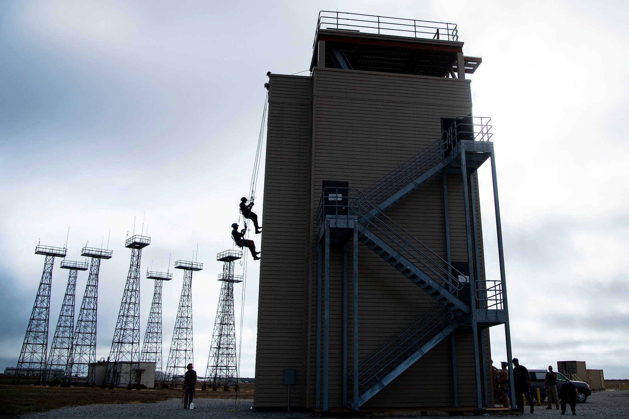 Scenes from the Rescue Technician Course