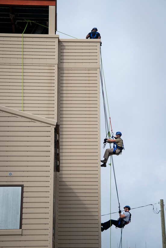 Scenes from the Rescue Technician Course