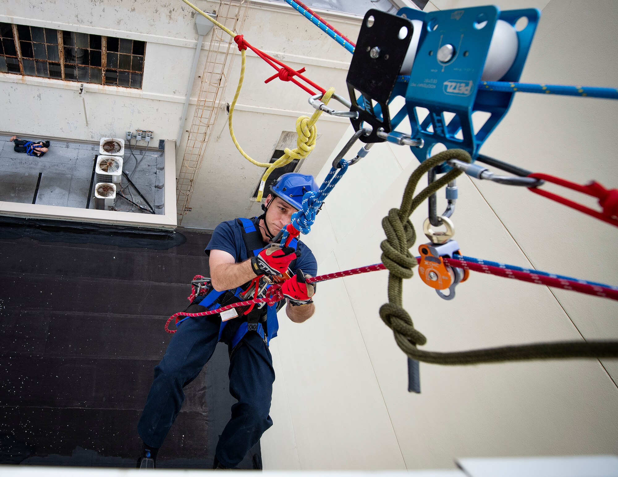 Scenes from the Rescue Technician Course