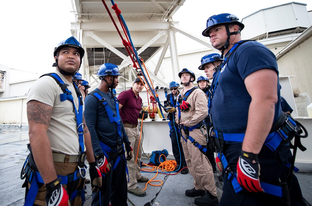 Scenes from the Rescue Technician Course