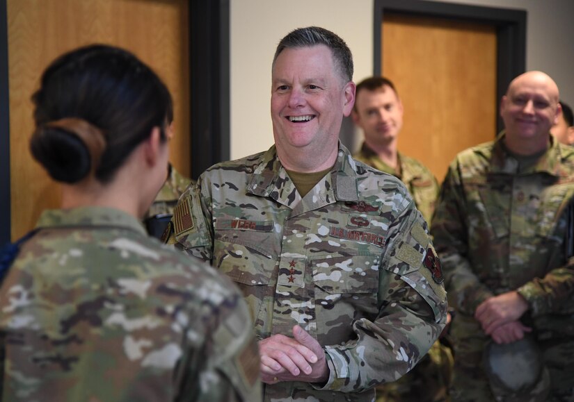 AETC Command Team gets firsthand look at Keesler’s premier warfighters