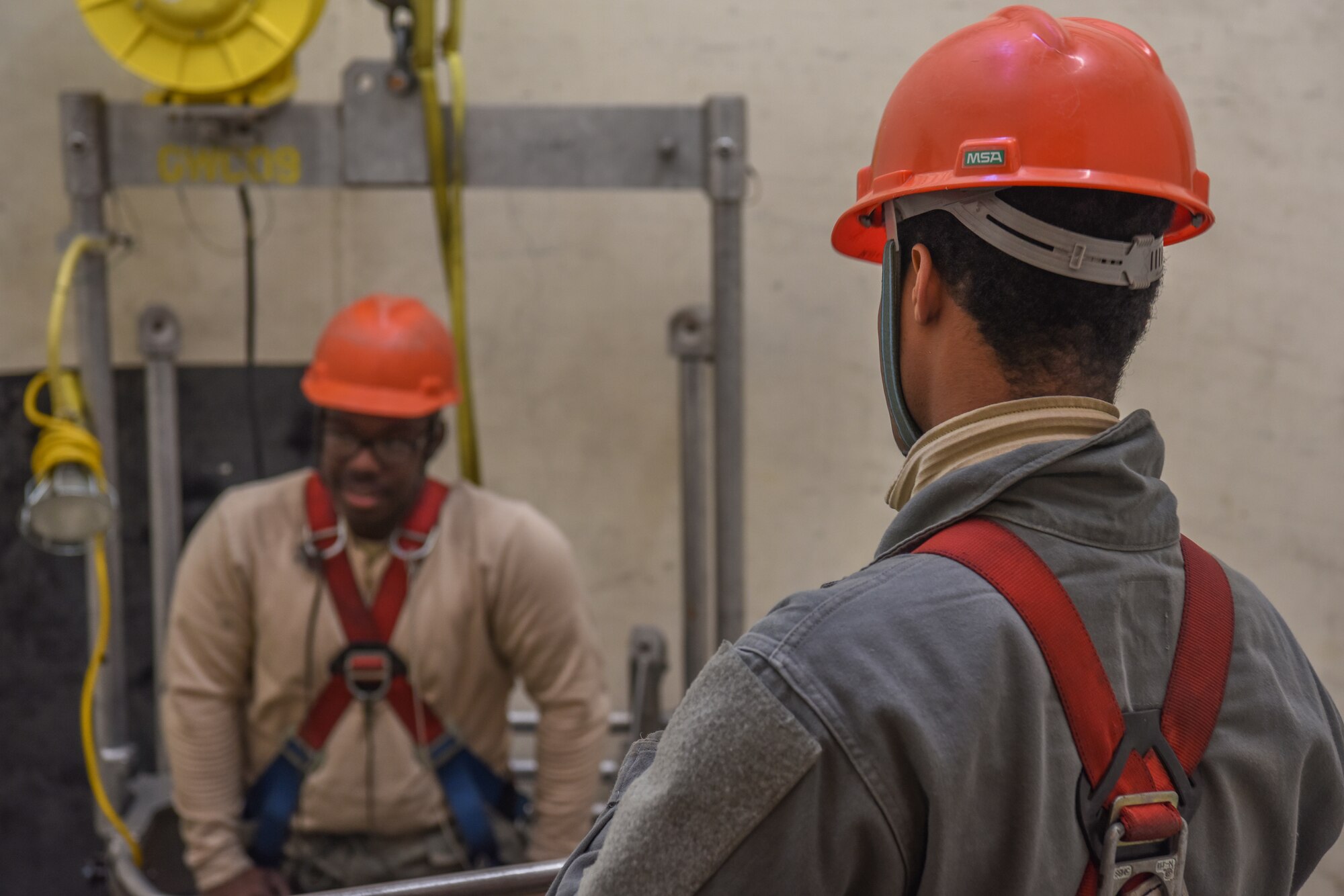 Airmen from the 90th Maintenance Group are responsible for maintaining and repairing ICBMs on alert status Dec. 18, 2019, within the F.E. Warren missile complex, as they are one of three missile bases part of Air Force Global Strike Command. The Minuteman III, on alert at all three bases, replaced the Peacekeeper at F.E. Warren in the 1970s. (U.S. Air Force photo by Senior Airman Abbigayle Williams)