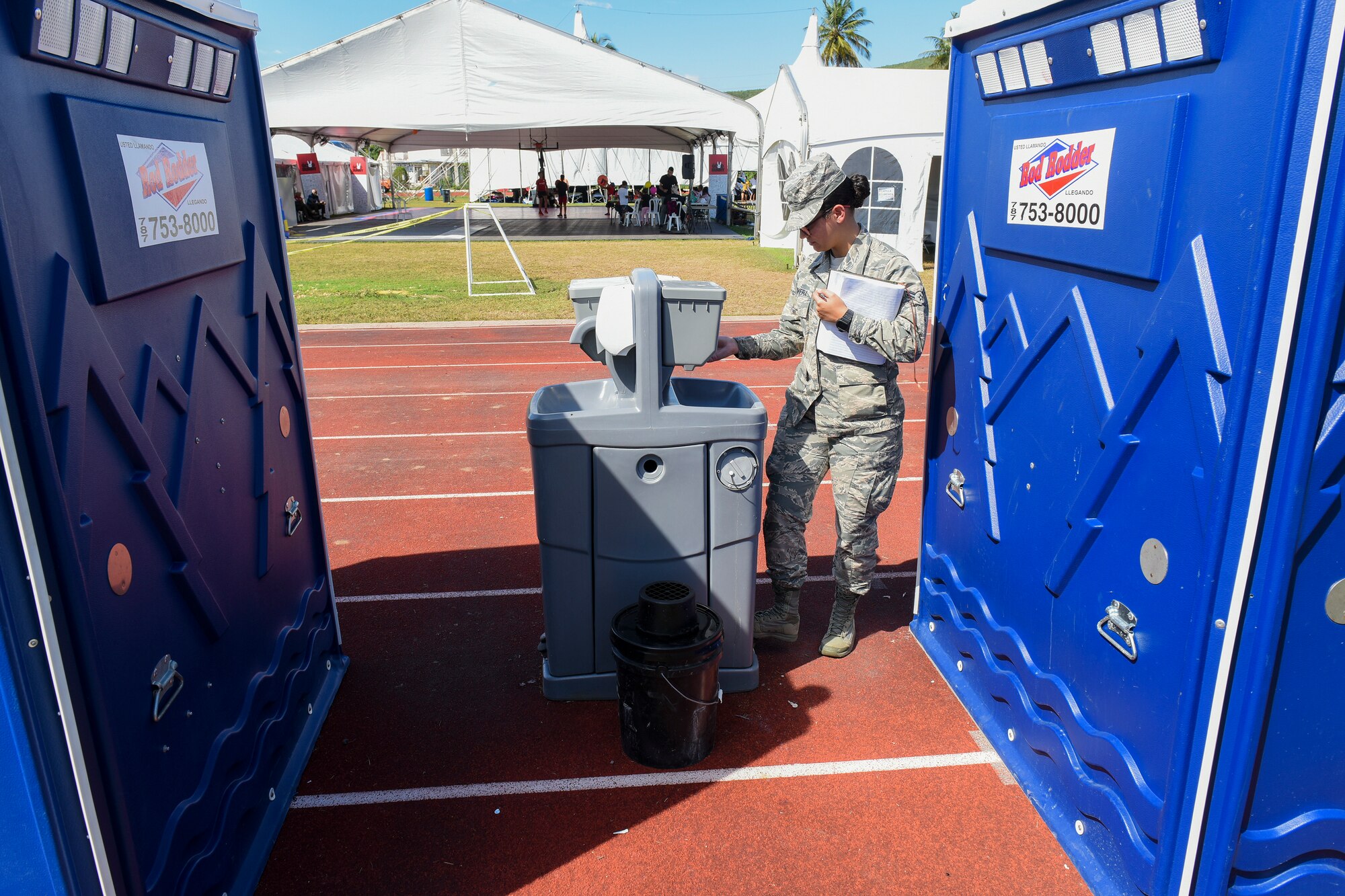 Public Health assessment at Guayanilla base camp
