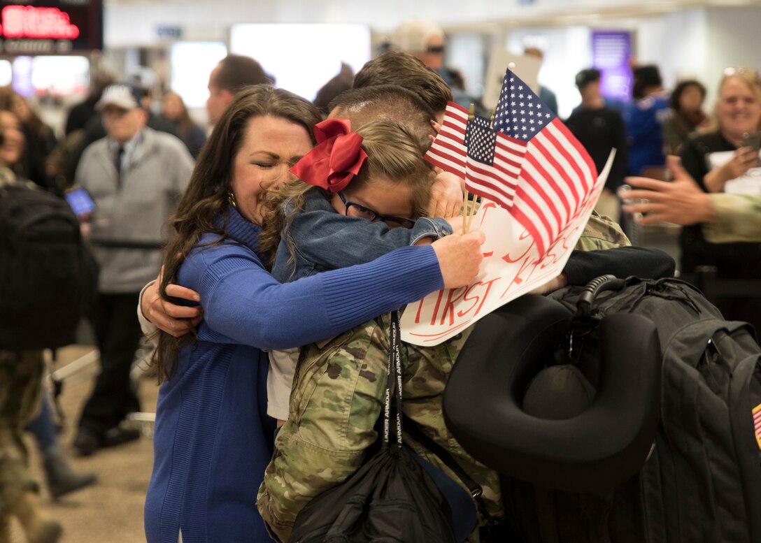 Staff Sgt. returned home after a six-month deployment