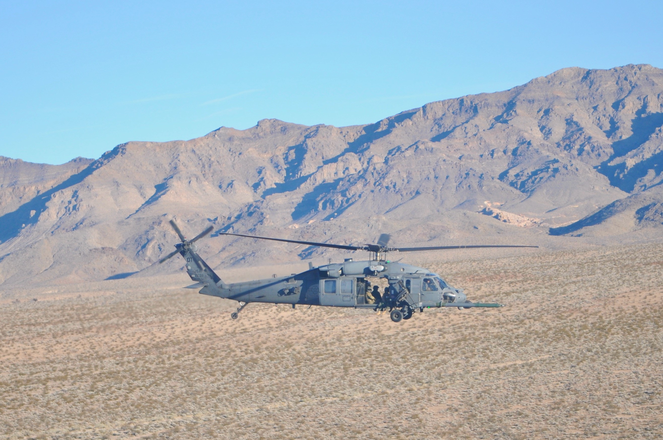 Hh 60g Hc 130j Fly Over Nevada Air Combat Command Article Display