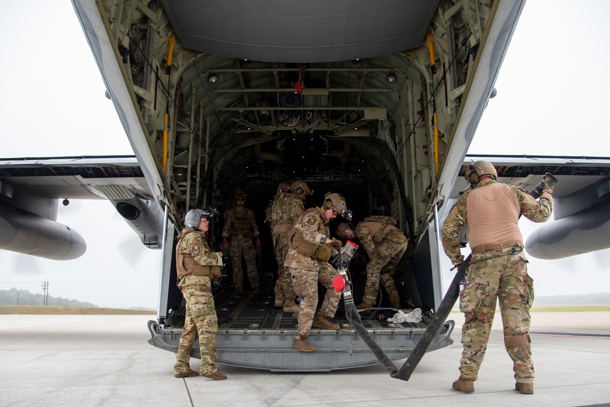 Misawa F-16 Fighting Falcon pilots, in collaboration with Kadena Air Base Airmen, executed a unique refueling capability for the first time at Misawa Air Base, Japan, June 25.