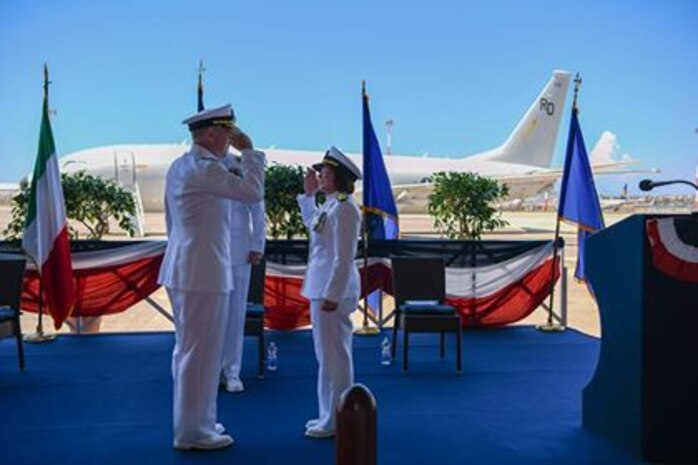 6th Fleet; Change of Command