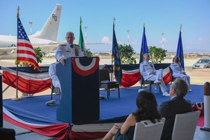 6th Fleet; Change of Command