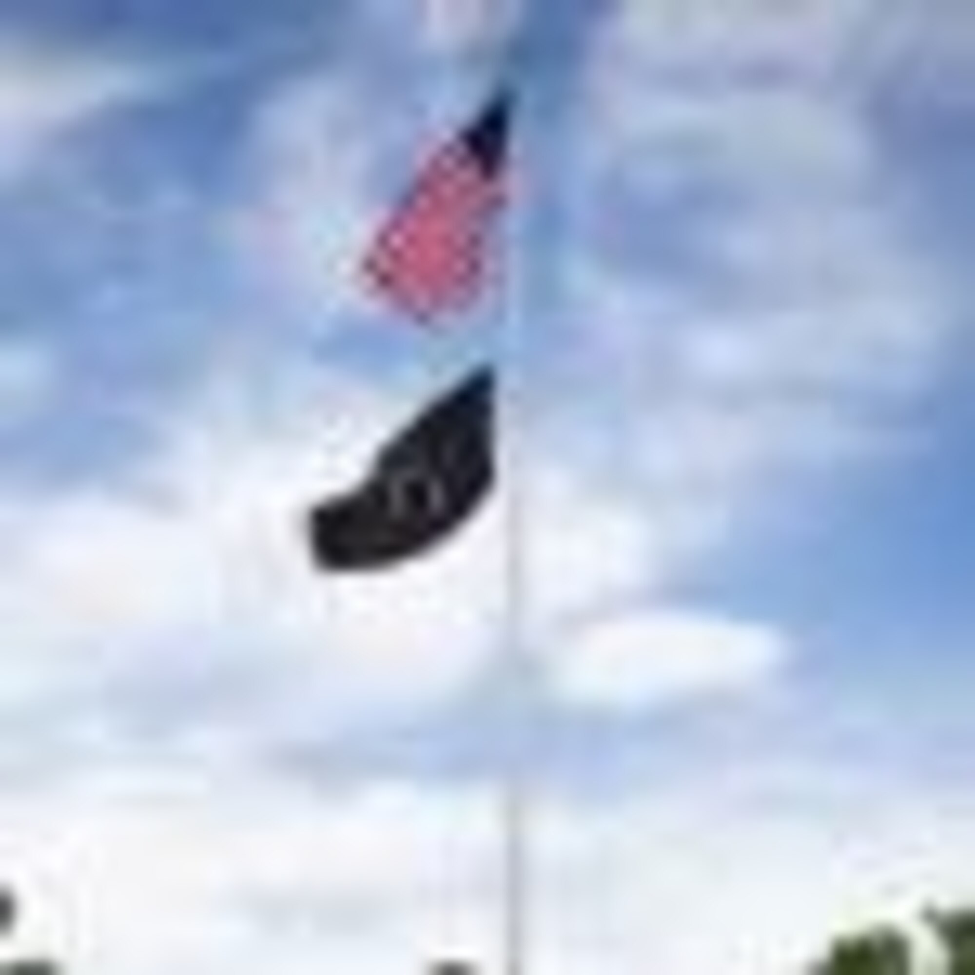 POW/MIA flag is flown above Scott Air Force Base, Ill.