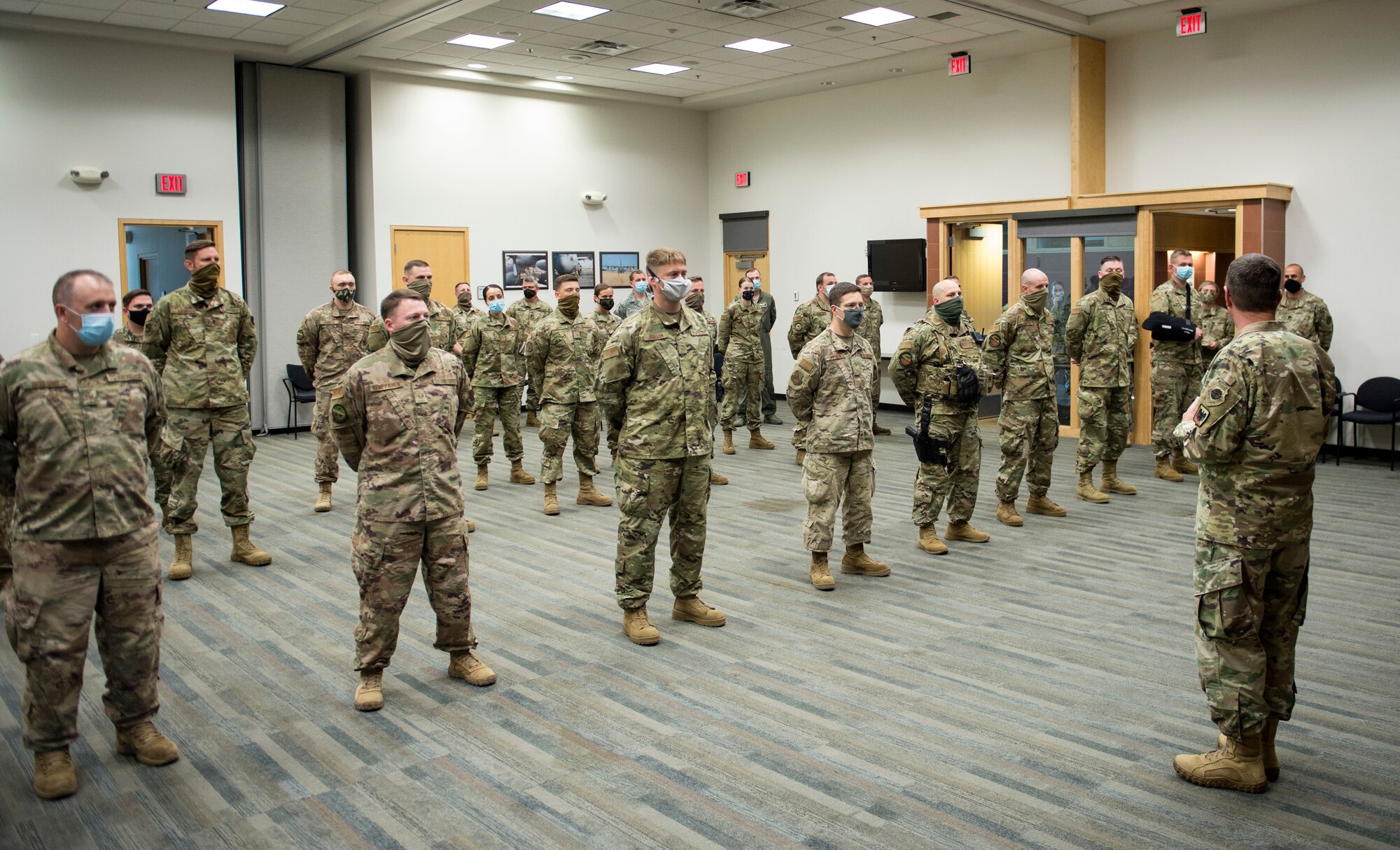U.S. Air Force U.S. Air Force Gen. Joseph L. Lengyel, Chief of the National Guard Bureau, speaks to the Airmen of the 133rd Airlift Wing in St. Paul, Minn., June 17, 2020.