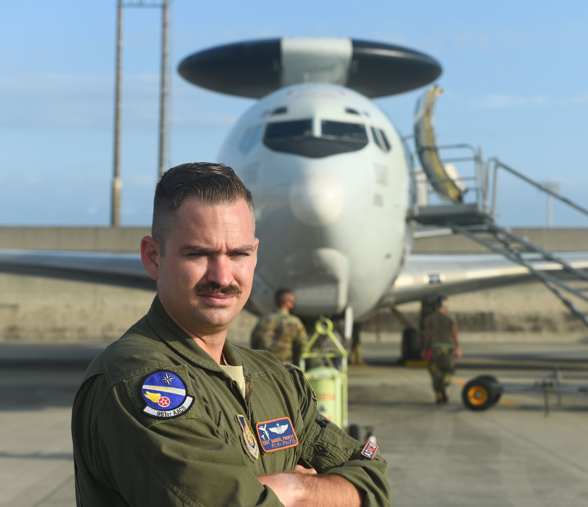 Photo of Staf Sgt. Propst.