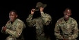 U.S. Army Staff Sgt. Delmar Davis III, an information technology specialist with the 335th Signal Command (Theater), poses for a portrait at East Point, Georgia, May 28, 2020.