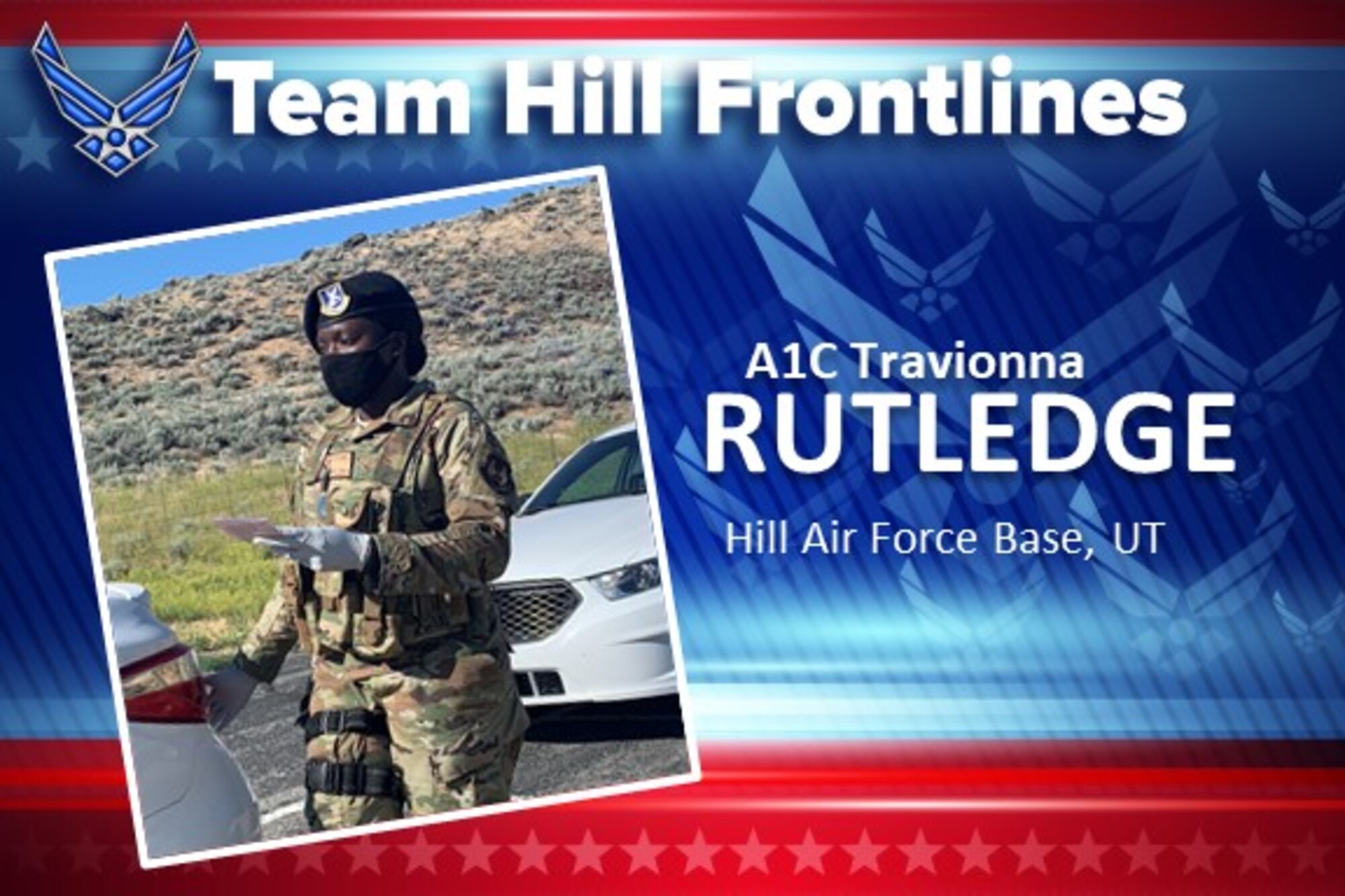 Team Hill Frontlines: Airman 1st Class Travionna Rutledge
