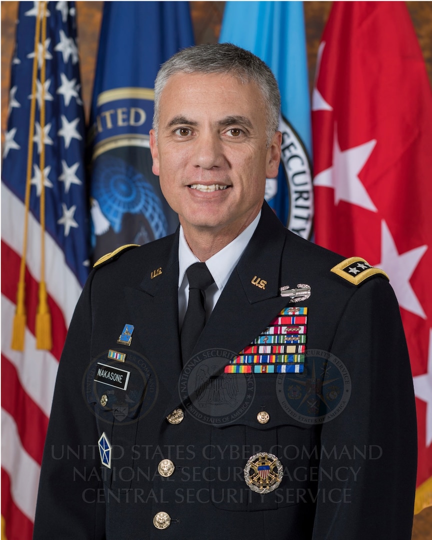 Portrait of Paul M. Nakasone, General U.S. Army; Commander, U.S. Cyber Command; Director, National Security Agency; Chief, Central Security Service