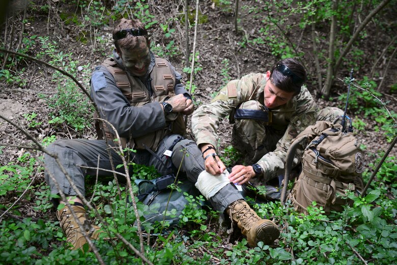 Airmen train during Operation Porcupine