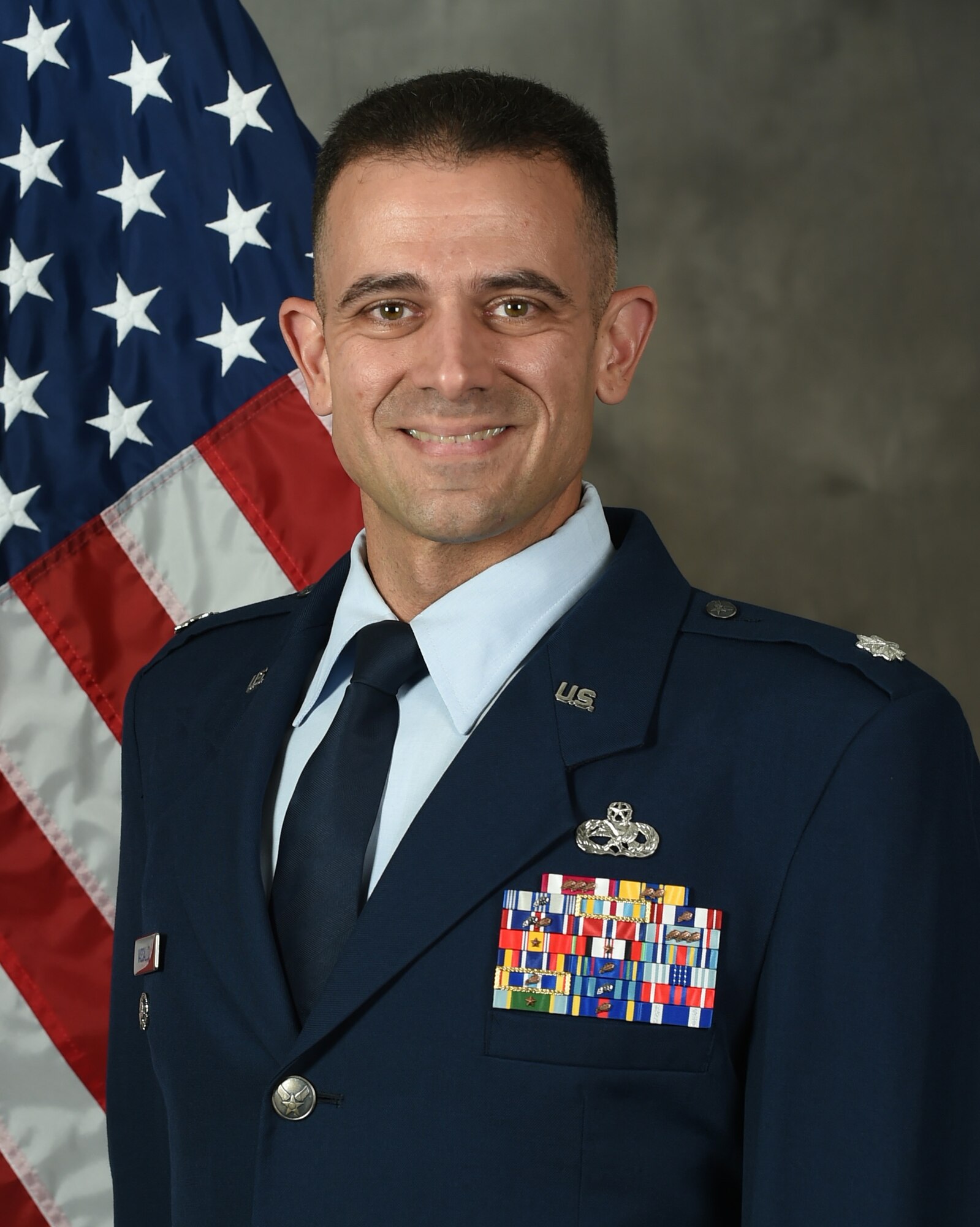 Lt. Col. Marc Vassallo (U.S. Air Force official photo by Airman 1st Class Colin Hollowell)