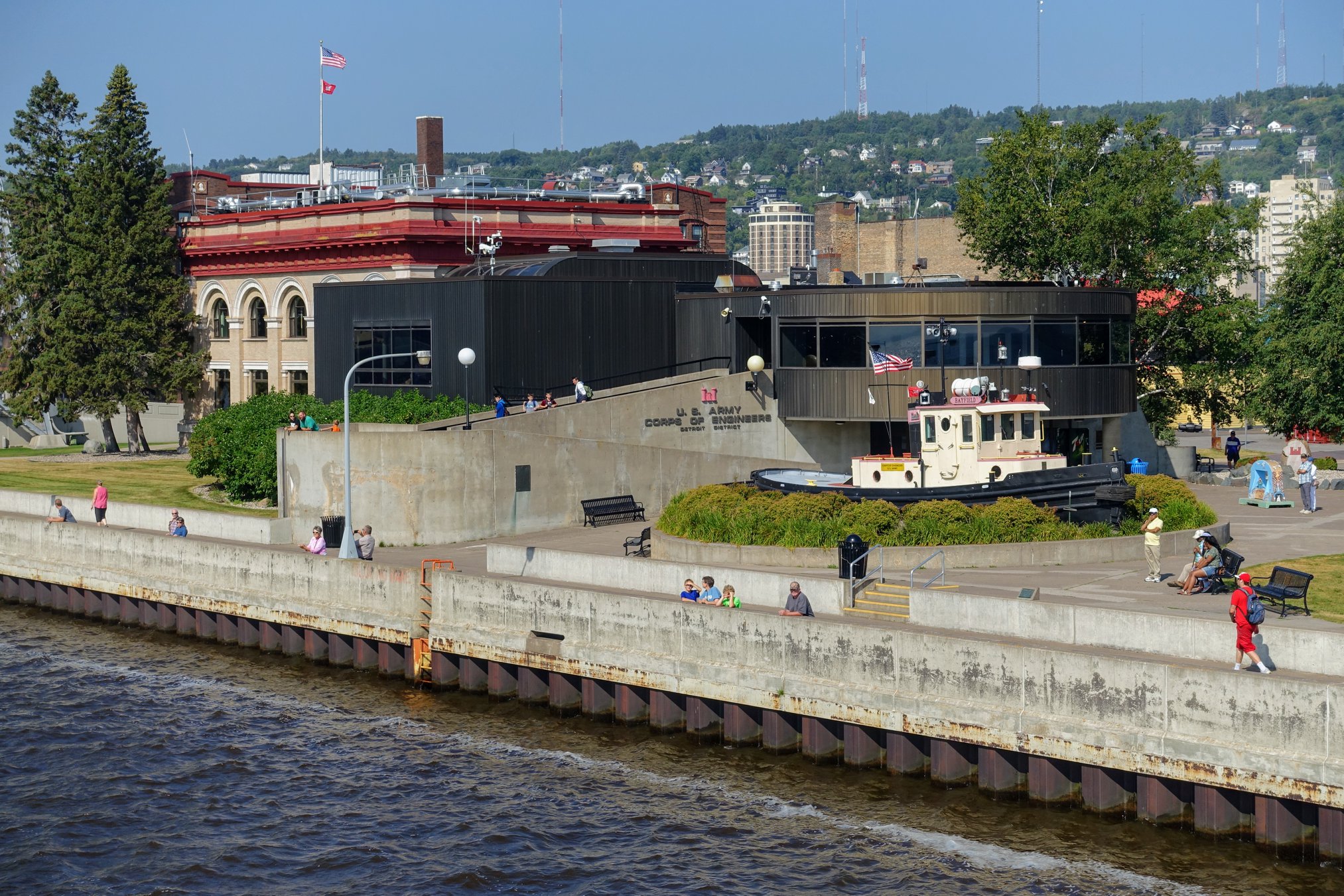 Visitor assistance provided by Detroit District