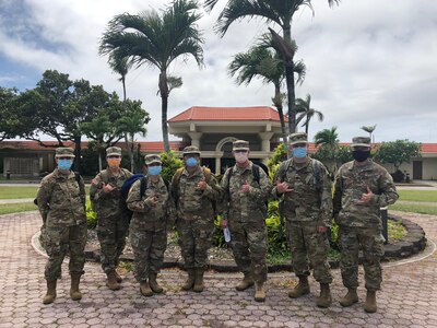 Army Reserve Nurse deploys to Saipan in Support of COVID-19 Response