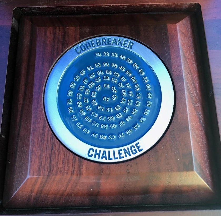 Codebreaker Challenge Medalion