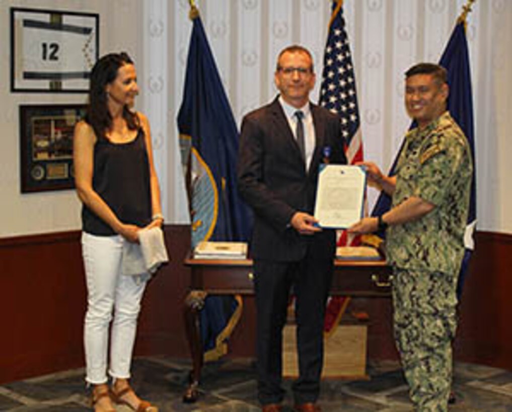 NUWC Division Newport science advisor receives Meritorious Civilian Service Award