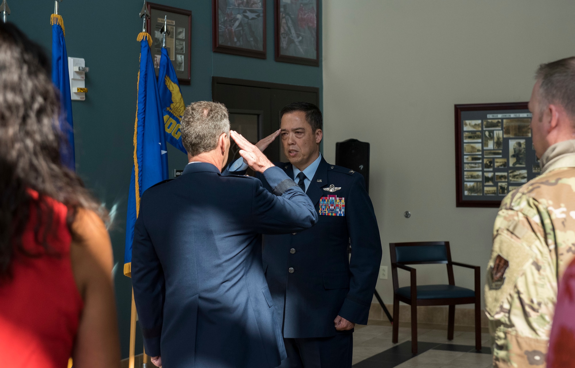 4th Fighter Wing change of command ceremony