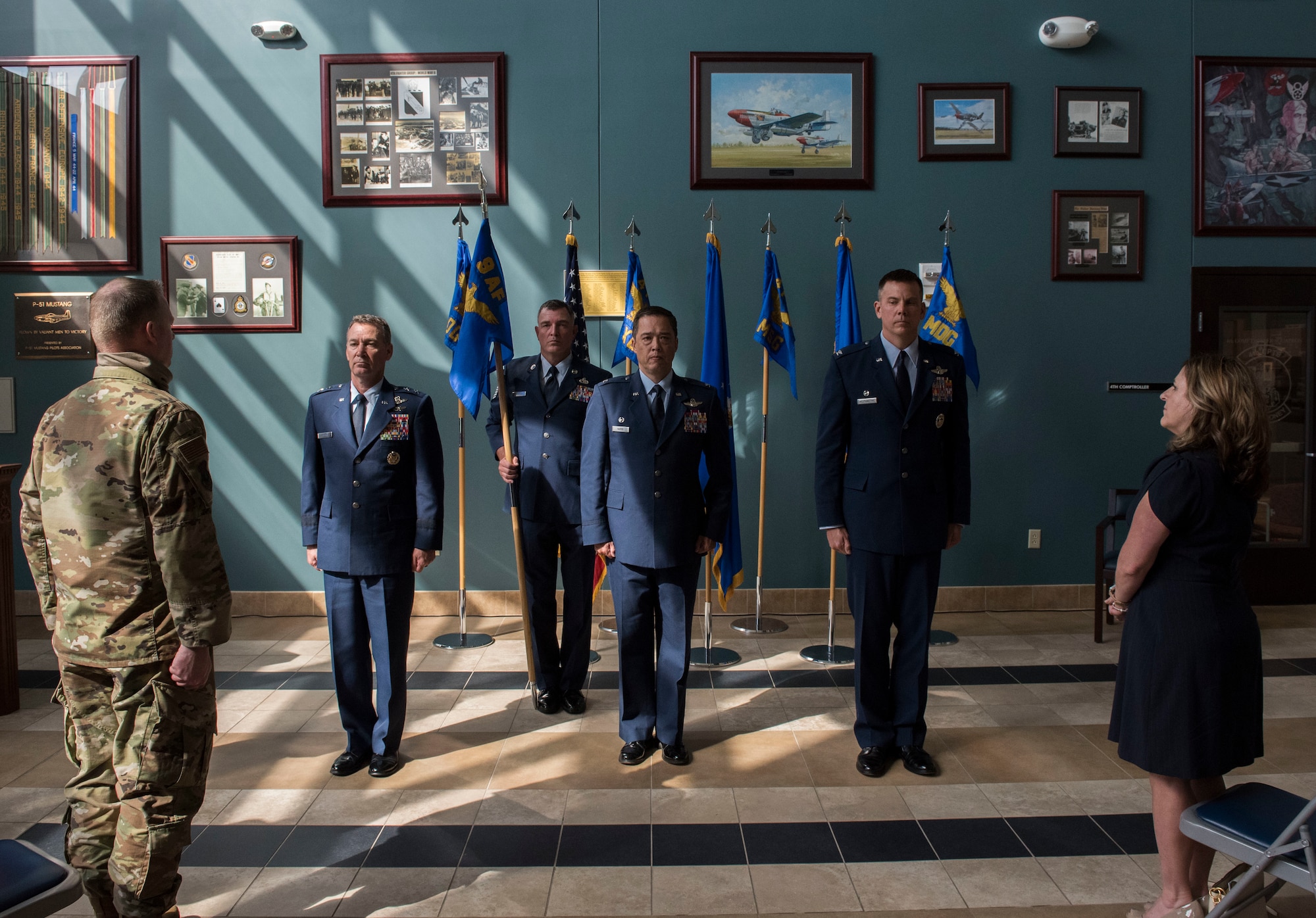 4th Fighter Wing change of command ceremony