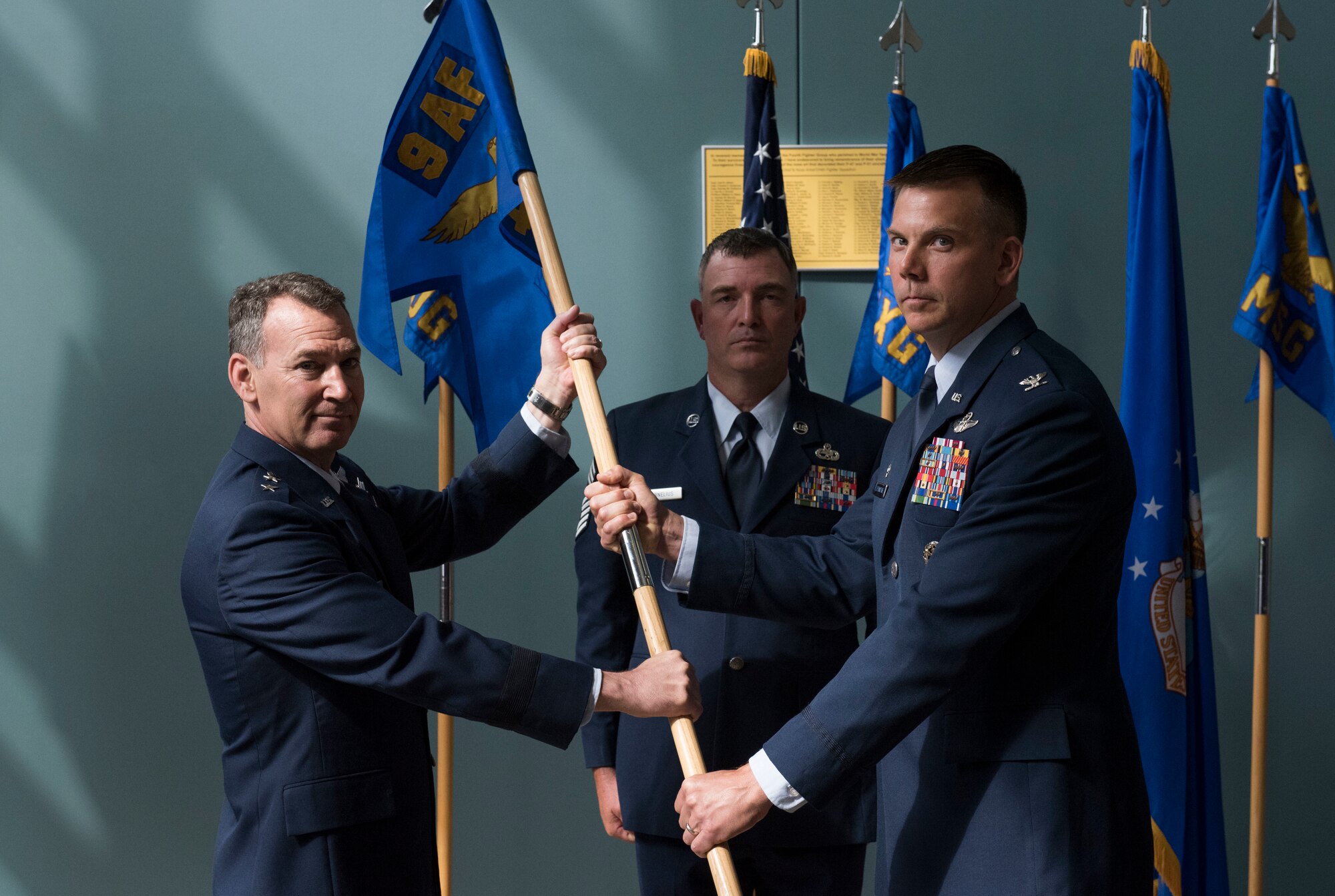 4th Fighter Wing change of command ceremony
