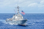 USS McCampbell Returns to U.S. for Modernization