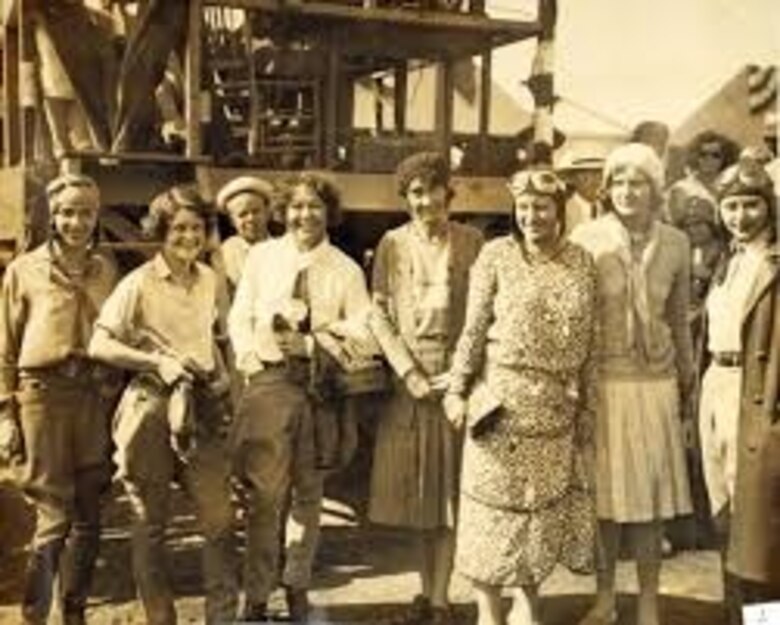 August 1 1929 Pancho Barnes Leading Aviatrix Air Force Test Center Article Display Test History