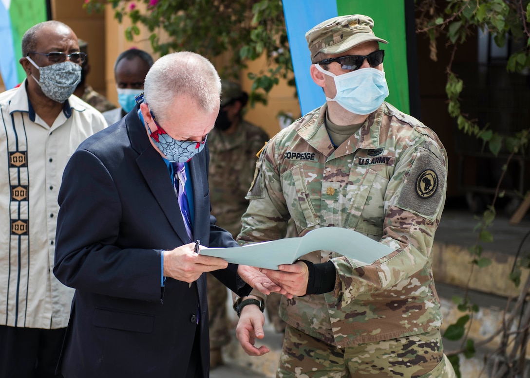 CJTF-HOA supports Djibouti’s fight against COVID-19