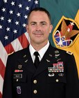 COL Brian Bolio, commander, 1st Space Brigade, ASU photo