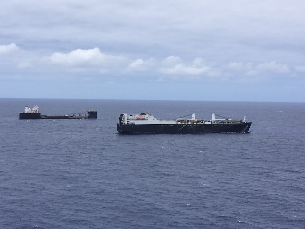 USNS Dahl and USNS Montford Point