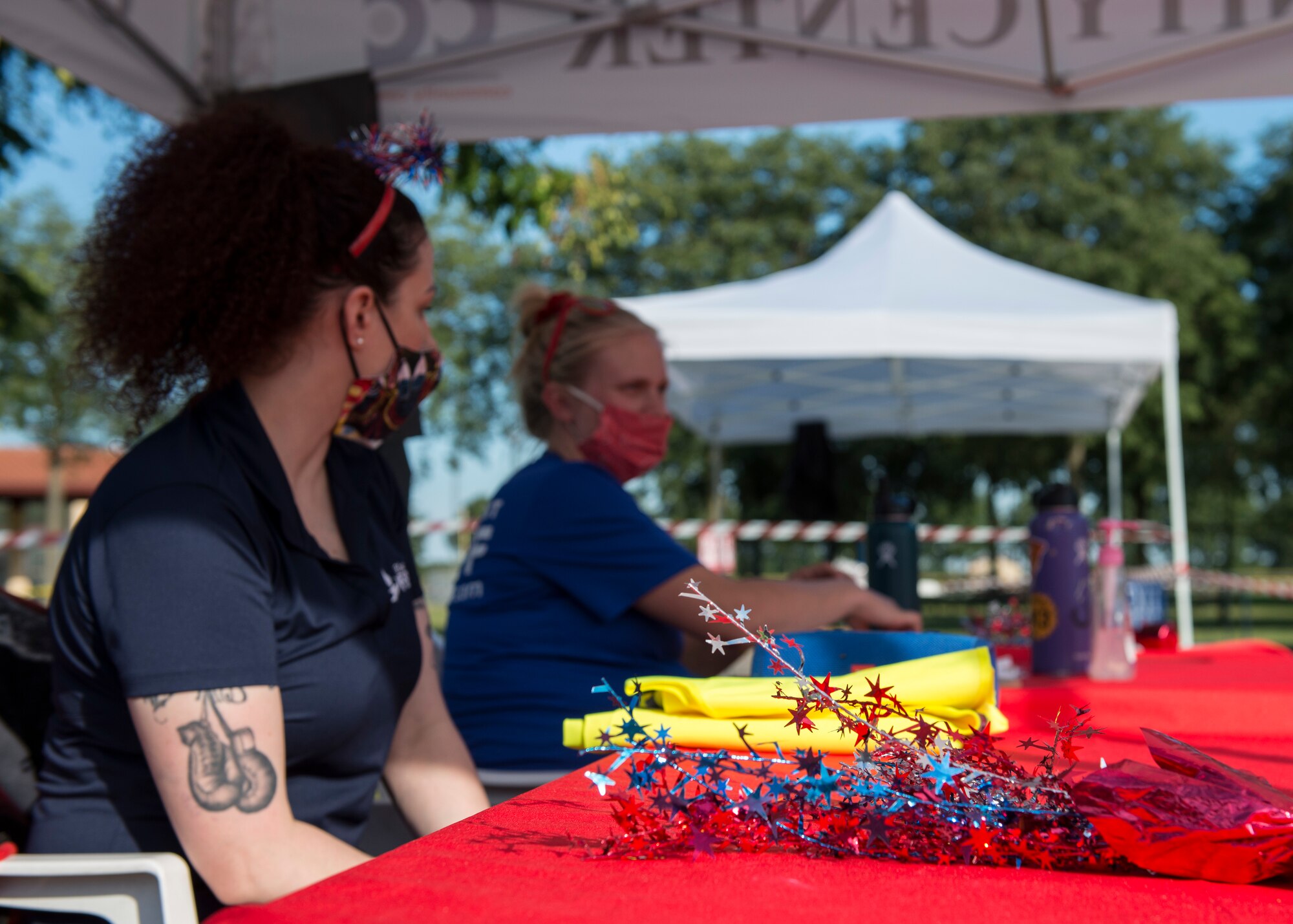 The 31st Force Support Squadron held an Independence Day event, July 4, 2020, at Aviano AB. The event was held outside at Freedom Park and included food, movies and a fireworks show.